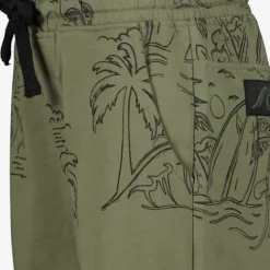 Unsigned Jongens short groen met palmbomen Best