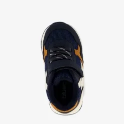 Blue Box Jongens sneakers donkerblauw cognac Online