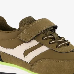 Blue Box Jongens sneakers legergroen zwart Outlet