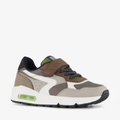 Blue Box Jongens sneakers met airzool bruin groen Hot