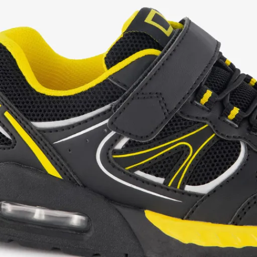 Blue Box Jongens sneakers met airzool zwart geel Best