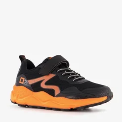 Blue Box Jongens sneakers zwart oranje Hot