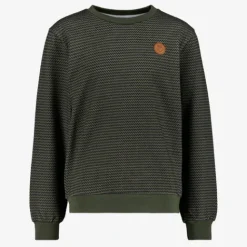 Unsigned Jongens sweater groen Outlet