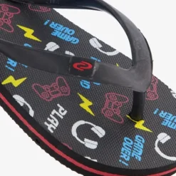 Scapino Jongens teenslippers met game controllers zwart Best