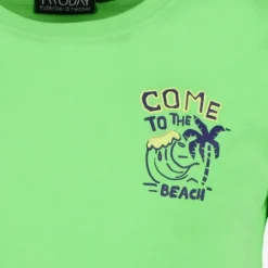 TwoDay Jongens T-shirt met backprint groen Discount