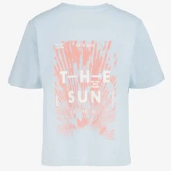 Name it Jongens T-shirt met backprint blauw Discount