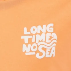 TwoDay Jongens T-shirt met backprint oranje Hot