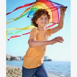 TwoDay Jongens T-shirt met backprint oranje Hot