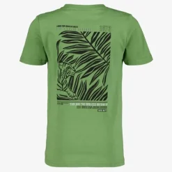 TwoDay Jongens T-shirt met backprint groen