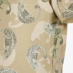 Unsigned Jongens T-shirt met kameleons beige Online