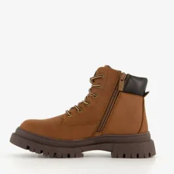 Blue Box Jongens veterboots cognac bruin Discount