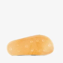 Scapino Kinder badslippers met zonnetjes geel Hot