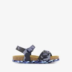Hush Puppies Kinder bio sandalen blauw camouflage Best