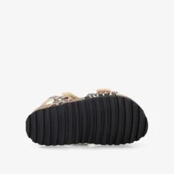 Hush Puppies Kinder bio sandalen met panterprint