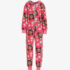 Gabby Kinder onesie roze New