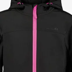 Mountain Peak Kinder outdoor softshell jas zwart Discount