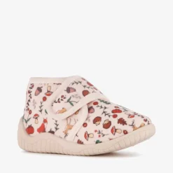 Thu!s Kinder pantoffels met herfstprint beige Sale