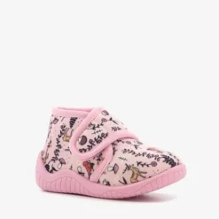 Thu!s Kinder pantoffels met herfst print roze Hot