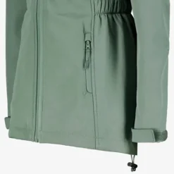 Mountain Peak Kinder parka softshell jas groen