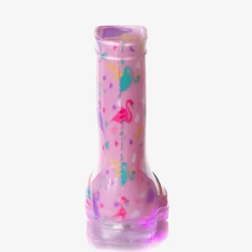 Scapino Kinder regenlaarzen flamingo met lichtjes Online