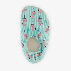 Slipstop Kinder schoenen blauw met flamingo Clearance