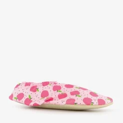 Slipstop Kinder schoenen roze met appeltjes Hot
