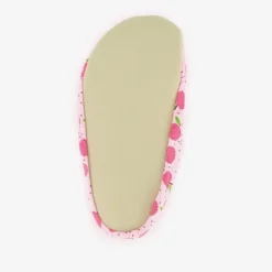 Slipstop Kinder schoenen roze met appeltjes Hot