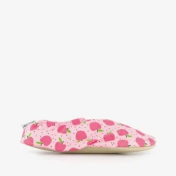 Slipstop Kinder schoenen roze met appeltjes Hot