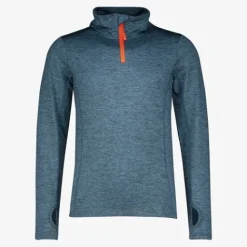 Mountain Peak Kinder skipully met rits blauw Discount