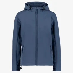 Mountain Peak Kinder softshell jas blauw Best