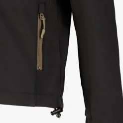 Mountain Peak Kinder softshell jas zwart