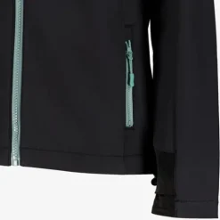 Mountain Peak Kinder softshell jas zwart