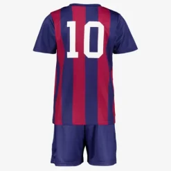 Dutchy Kinder sport set met rugnummer 10 blauw rood Sale