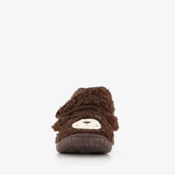 Thu!s Kinder teddy pantoffels met beer bruin Sale