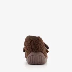 Thu!s Kinder teddy pantoffels met beer bruin Sale