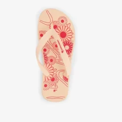 Copacabana Kinder teenslippers met bloemenprint Hot