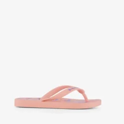 Copacabana Kinder teenslippers roze met bloemen Outlet