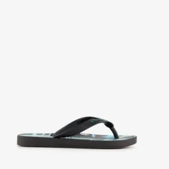 Copacabana Kinder teenslippers zwart met zeilboot Outlet