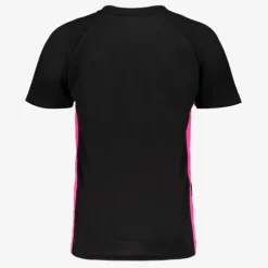 Dutchy Kinder voetbal T-shirt zwart roze Outlet