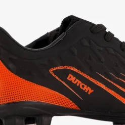 Dutchy Kinder voetbalschoenen FG zwart oranje Outlet