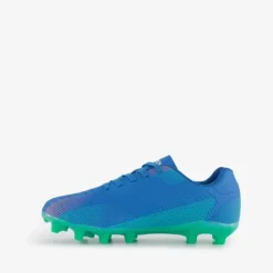 Dutchy Kinder voetbalschoenen FG blauw groen Best