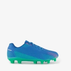 Dutchy Kinder voetbalschoenen FG blauw groen Best