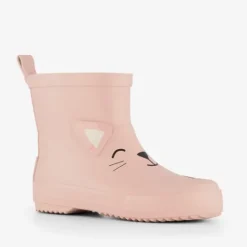 Mountain Peak Korte kinder regenlaarzen kat roze Outlet