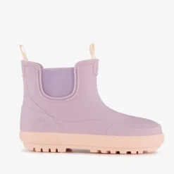 Mountain Peak Korte kinder regenlaarzen lila