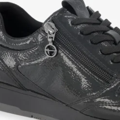 Tamaris Lak dames sneakers zwart Sale