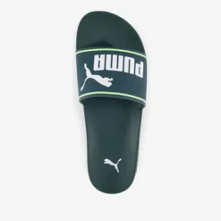 Puma Leadcat 2.0 Green Terrain heren badslippers donkergroen New