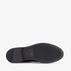 Hush Puppies Leren dames chelsea boots met gesp