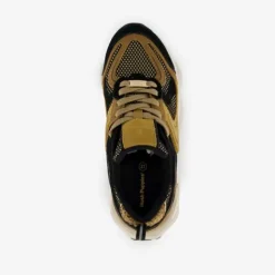 Hush Puppies Leren dames dad sneakers bruin Online