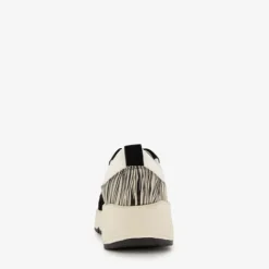 Hush Puppies Leren dames dad sneakers zebraprint Outlet