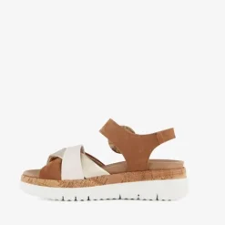 Hush Puppies Leren dames sandalen bruin Hot